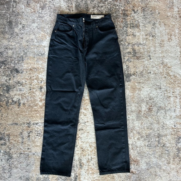 rag & bone Women’s Wren High Rise Slim Straight Navy Jeans - Picture 1 of 4